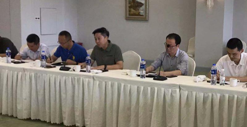 集團領導專題調研聚峰谷項目