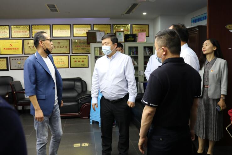 集團領導率隊赴各子公司調研指導工作
