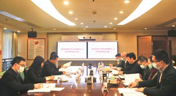 集團領導督導尊龍凱時創(chuàng)新公司2020年領導干部民主生活會