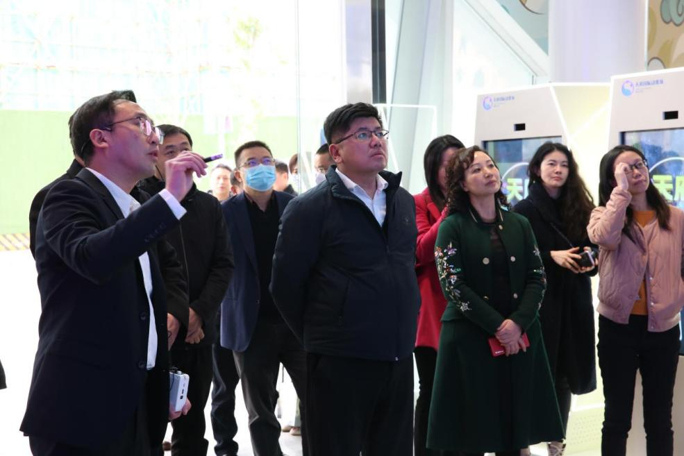 文旅部產業發展司馬力副司長調研天府國際動漫城