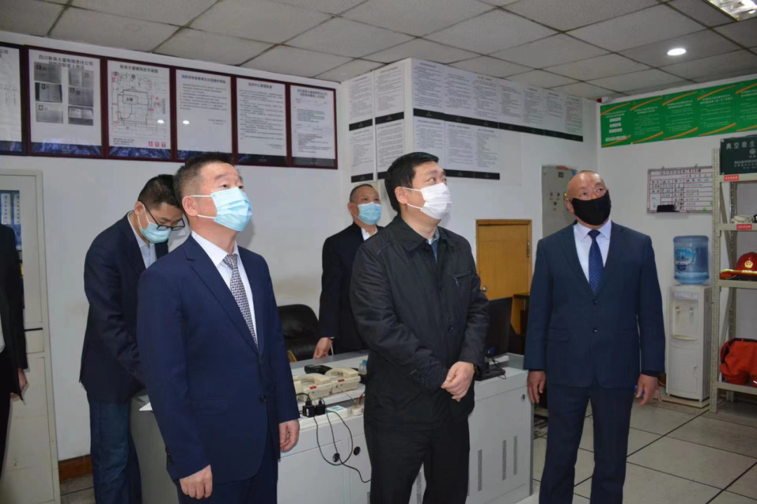 集團領導帶隊赴新良公司安全檢查